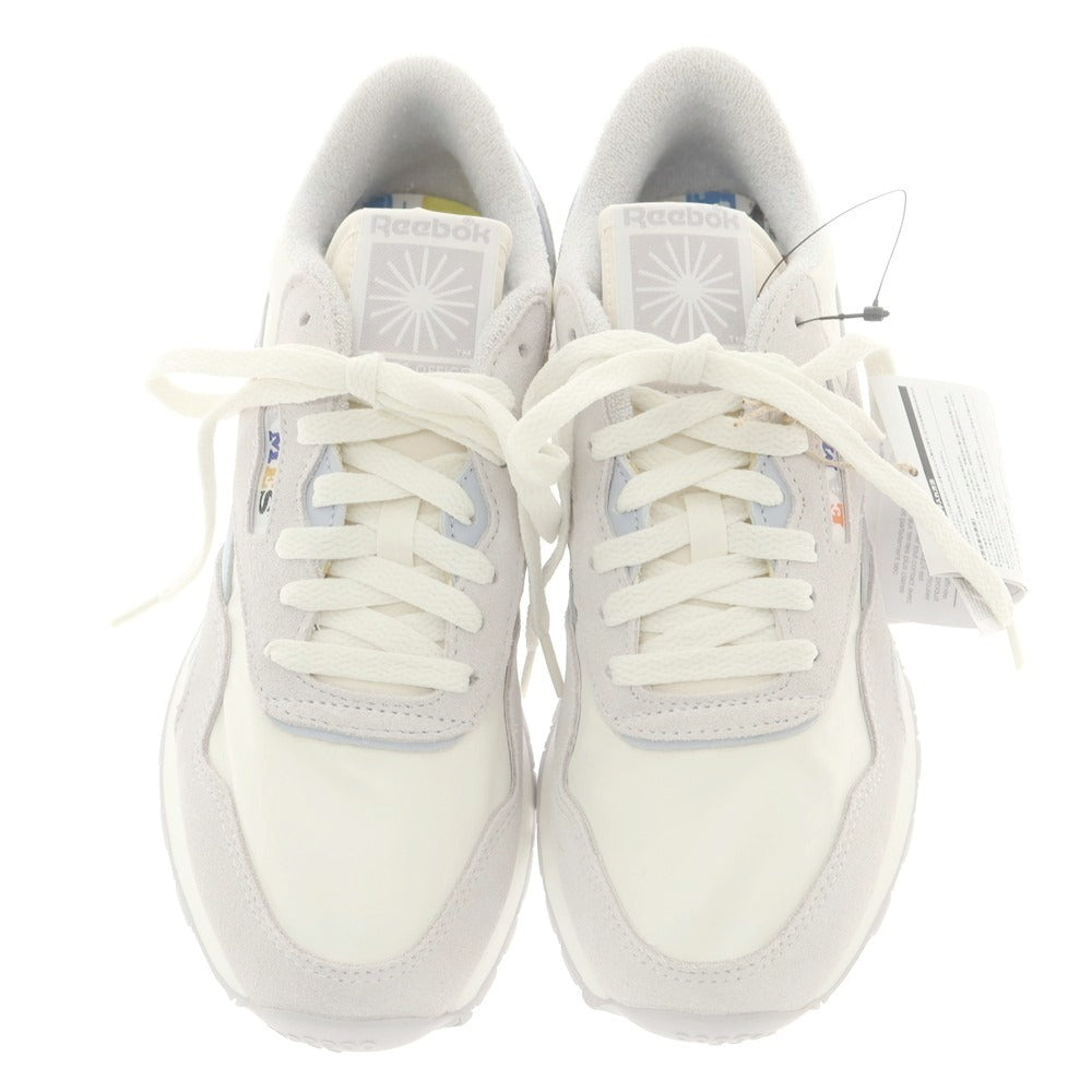 【中古】【未使用】リーボック Reebok × EAMES OFFICE Classic NYLON スニーカー オフホワイト【 US8 】【 状態ランクS 】【 メンズ 】