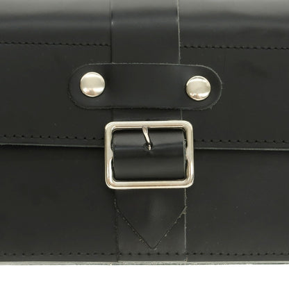【中古】コムデギャルソン COMME des GARCONS レザー 長財布 ブラックxシルバー【 状態ランクA 】【 ユニセックス 】