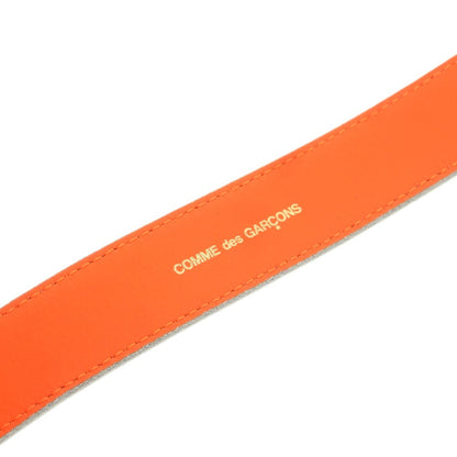 【中古】【未使用】コムデギャルソン COMME des GARCONS リバーシブル ベルト ブルーxオレンジ【 ONE 】【 状態ランクS 】【 メンズ 】