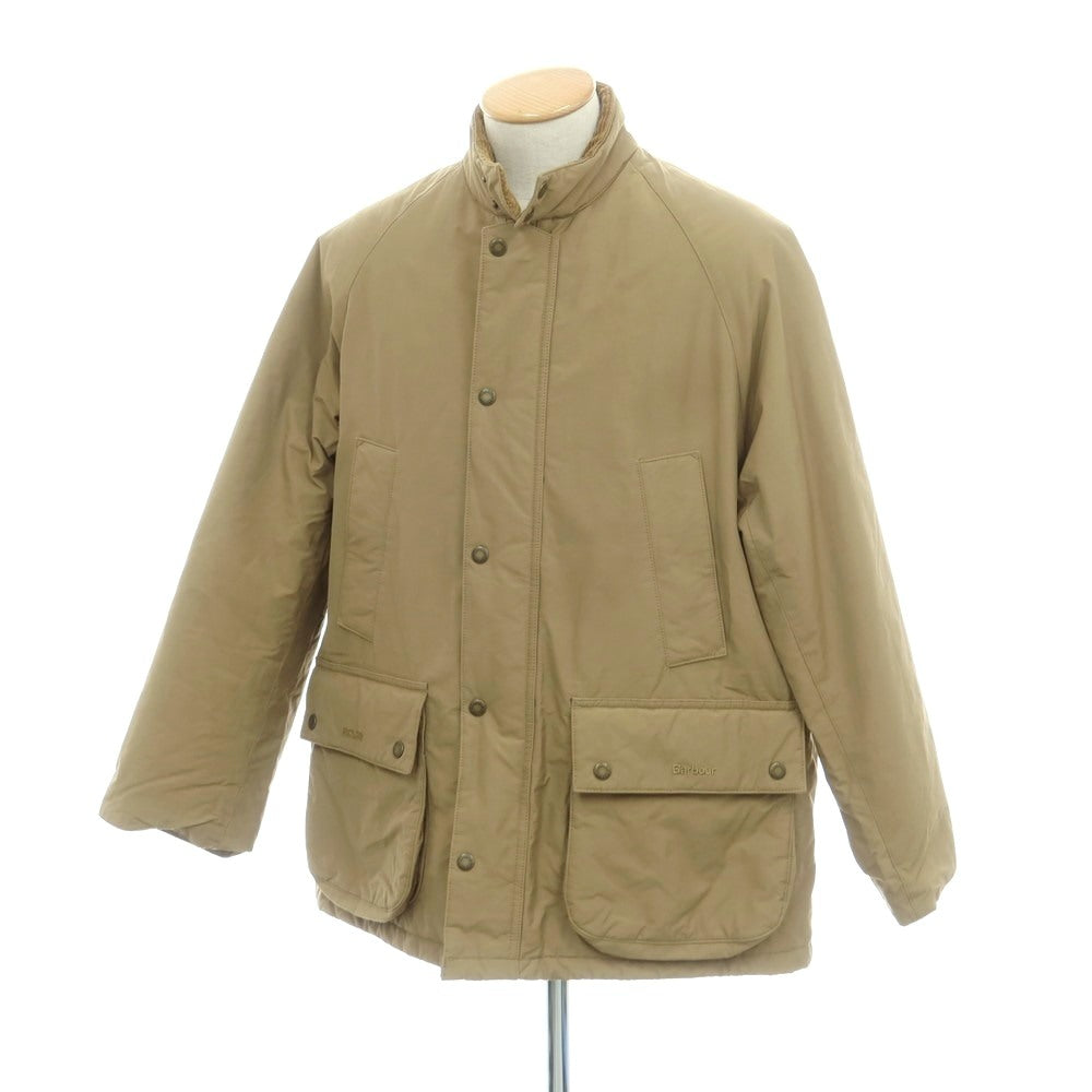 【中古】バブアー Barbour × BARACUTA ポリエステルコットン 中綿入り ジャケット ブルゾン ベージュ【 Ｓ 】【 状態ランクB 】【 メンズ 】
