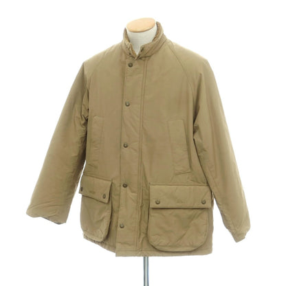 【中古】バブアー Barbour × BARACUTA ポリエステルコットン 中綿入り ジャケット ブルゾン ベージュ【 Ｓ 】【 状態ランクB 】【 メンズ 】