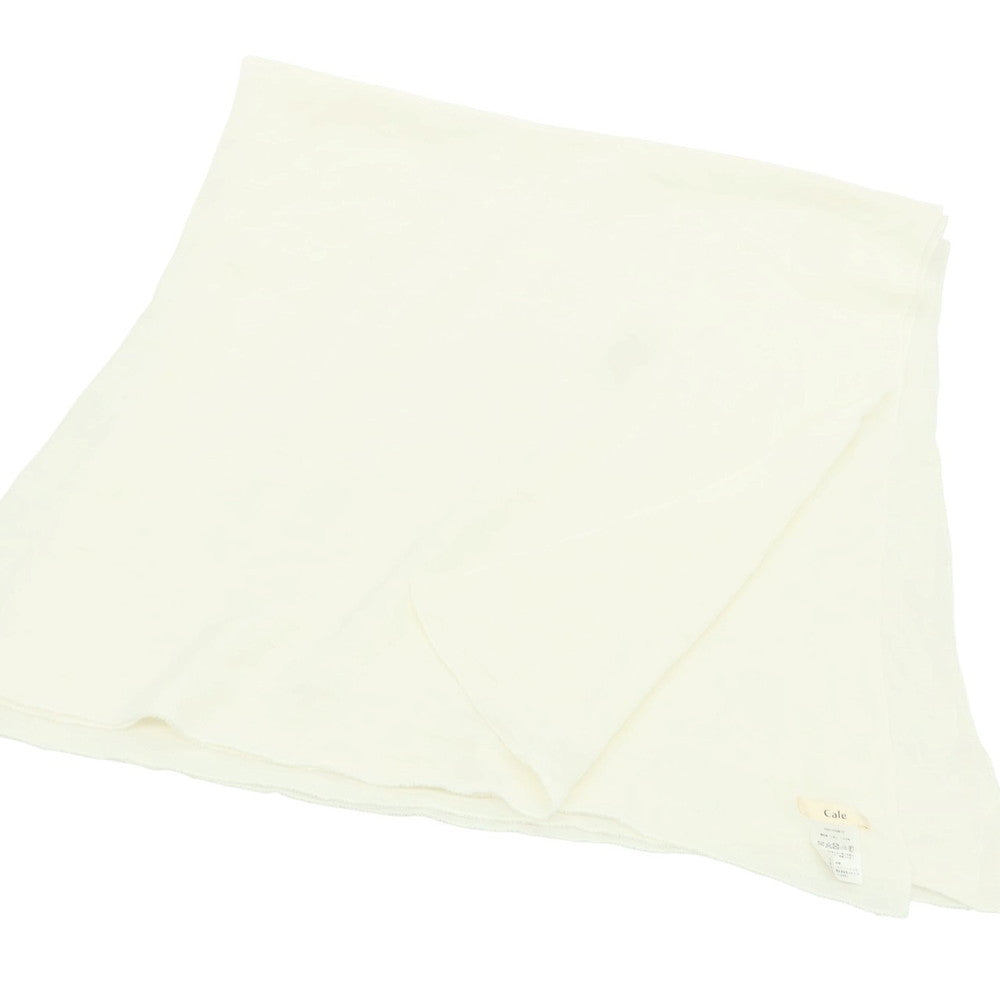 【中古】カル Cale リネン 大判 ストール オフホワイト【 状態ランクB 】【 メンズ 】
[APD]