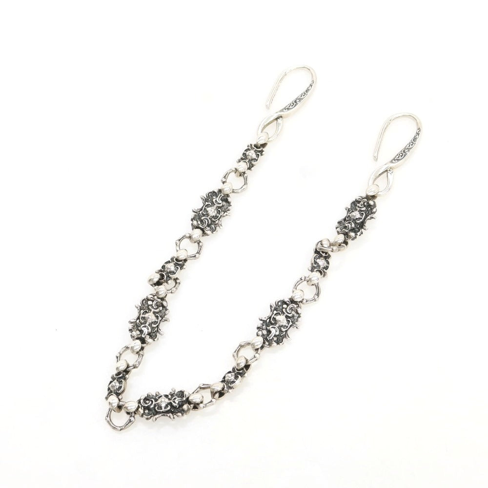 【中古】サラフィンチリー Sara Finchley ウォレットチェーン シルバー【 状態ランクA 】【 メンズ 】