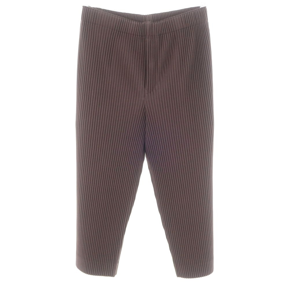 【中古】オム プリッセ イッセイミヤケ HOMME PLISSE ISSEY MIYAKE 2024年秋冬 プリーツ イージーパンツ スレートバイオレット【 表記なし（L位） 】【 状態ランクA 】【 メンズ 】