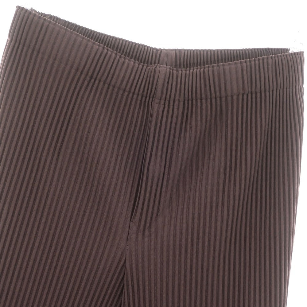 【中古】オム プリッセ イッセイミヤケ HOMME PLISSE ISSEY MIYAKE 2024年秋冬 プリーツ イージーパンツ スレートバイオレット【 表記なし（L位） 】【 状態ランクA 】【 メンズ 】