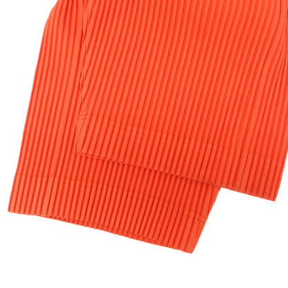 【中古】オム プリッセ イッセイミヤケ HOMME PLISSE ISSEY MIYAKE 2024年秋冬 プリーツ オールインワン ツナギ オレンジ【 表記なし（L位） 】【 状態ランクB 】【 メンズ 】