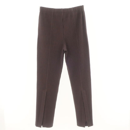 【中古】オム プリッセ イッセイミヤケ HOMME PLISSE ISSEY MIYAKE 2024年秋冬 プリーツ イージーパンツ スレートバイオレット【 表記なし（L位） 】【 状態ランクA 】【 メンズ 】 [BPD]