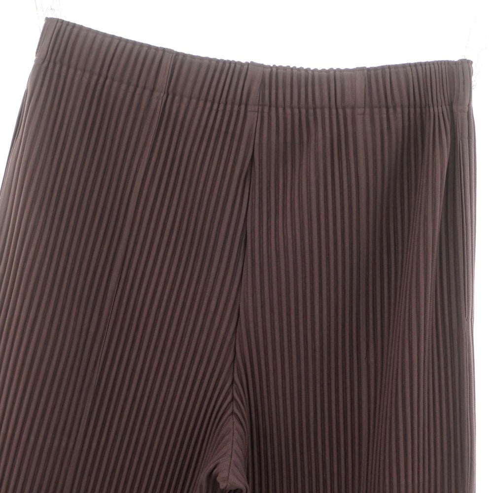 【中古】オム プリッセ イッセイミヤケ HOMME PLISSE ISSEY MIYAKE 2024年秋冬 プリーツ イージーパンツ スレートバイオレット【 表記なし（L位） 】【 状態ランクA 】【 メンズ 】 [BPD]