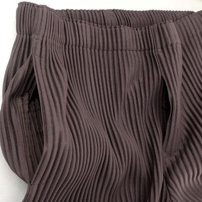 【中古】オム プリッセ イッセイミヤケ HOMME PLISSE ISSEY MIYAKE 2024年秋冬 プリーツ イージーパンツ スレートバイオレット【 表記なし（L位） 】【 状態ランクA 】【 メンズ 】 [BPD]