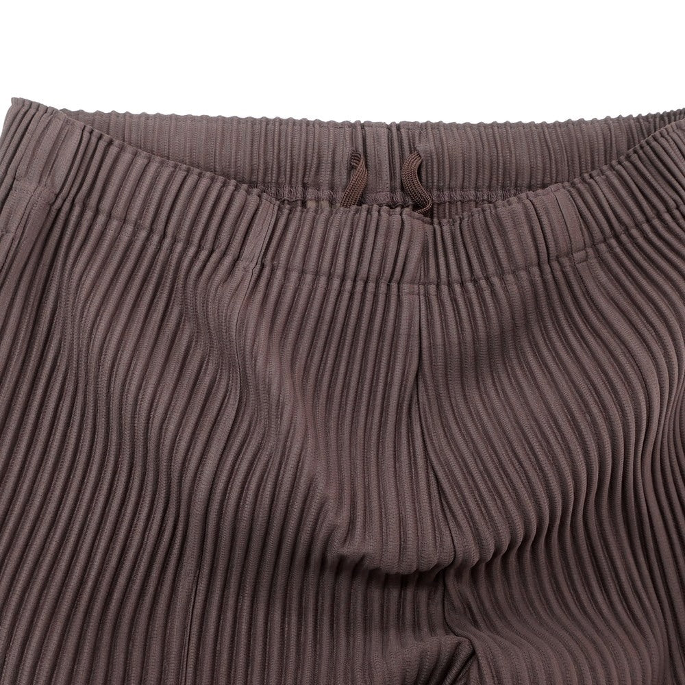 【中古】オム プリッセ イッセイミヤケ HOMME PLISSE ISSEY MIYAKE 2024年秋冬 プリーツ イージーパンツ スレートバイオレット【 表記なし（L位） 】【 状態ランクA 】【 メンズ 】 [BPD]