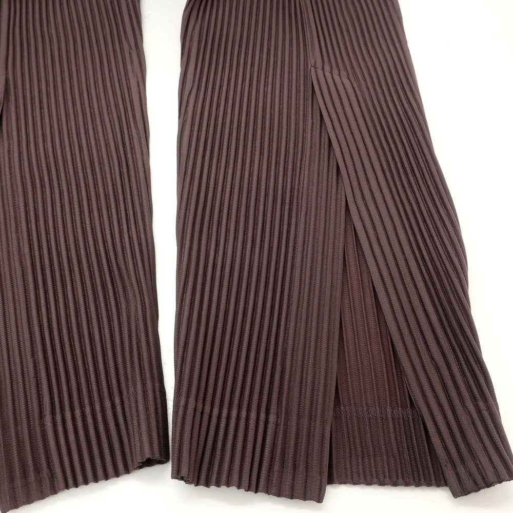 【中古】オム プリッセ イッセイミヤケ HOMME PLISSE ISSEY MIYAKE 2024年秋冬 プリーツ イージーパンツ スレートバイオレット【 表記なし（L位） 】【 状態ランクA 】【 メンズ 】 [BPD]