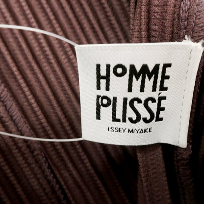 【中古】オム プリッセ イッセイミヤケ HOMME PLISSE ISSEY MIYAKE 2024年秋冬 プリーツ イージーパンツ スレートバイオレット【 表記なし（L位） 】【 状態ランクA 】【 メンズ 】 [BPD]