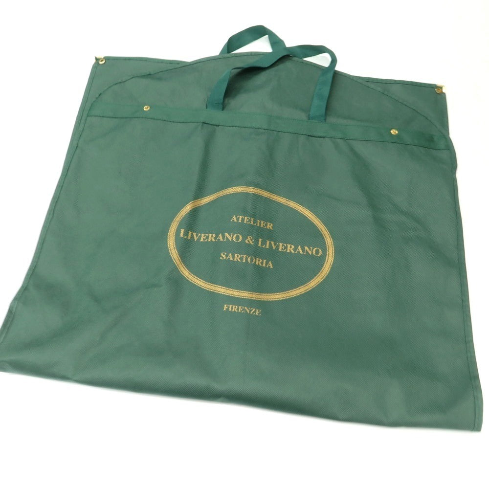 【中古】リベラーノ&amp;リベラーノ LIVERANO&amp;LIVERANO ウール チェック 3つボタンスーツ ブラウン系【 46 】【 状態ランクA 】【 メンズ 】
