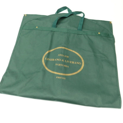 【中古】リベラーノ&amp;リベラーノ LIVERANO&amp;LIVERANO ウール チェック 3つボタンスーツ ブラウン系【 46 】【 状態ランクA 】【 メンズ 】