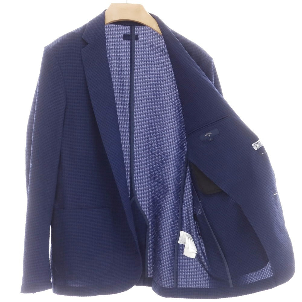 [Used] Callaway Stretch Polyester Casual Jacket Navy [L] [Condition Rank C] [Men&