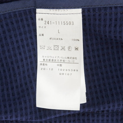 [Used] Callaway Stretch Polyester Casual Jacket Navy [L] [Condition Rank C] [Men&
