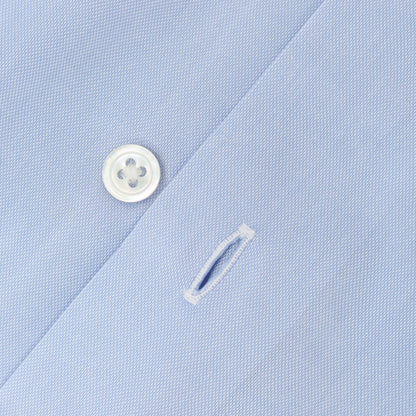 【中古】ビームスエフ BEAMS F コットン ワイドカラー ドレスシャツ ライトブルー【 38 】【 状態ランクC 】【 メンズ 】