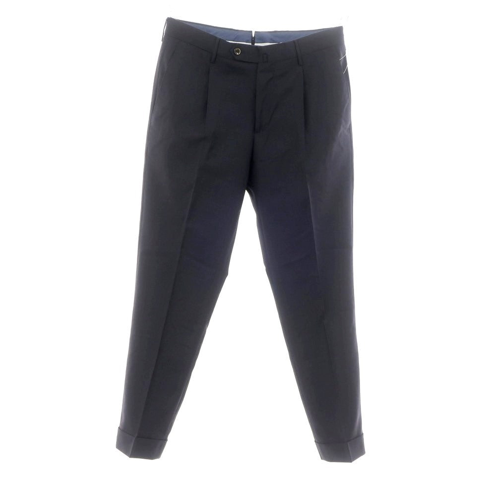 [Used] PT TORINO Wool Dress Slacks Pants Navy [46] [Condition Rank B] [Men&