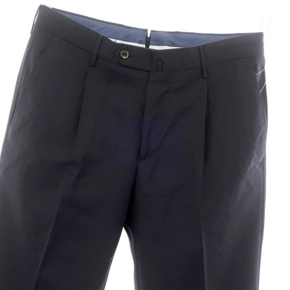 [Used] PT TORINO Wool Dress Slacks Pants Navy [46] [Condition Rank B] [Men&