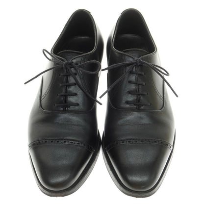 [Used] RENDO Quarter Brogue Dress Shoes Black [7.5] [Condition Rank C] [Men&
