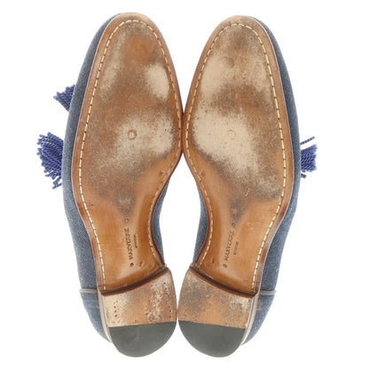 [Used] Maxwelle MAXVERRE Denim Tassel Loafers Navy [7] [Condition Rank B] [Men&