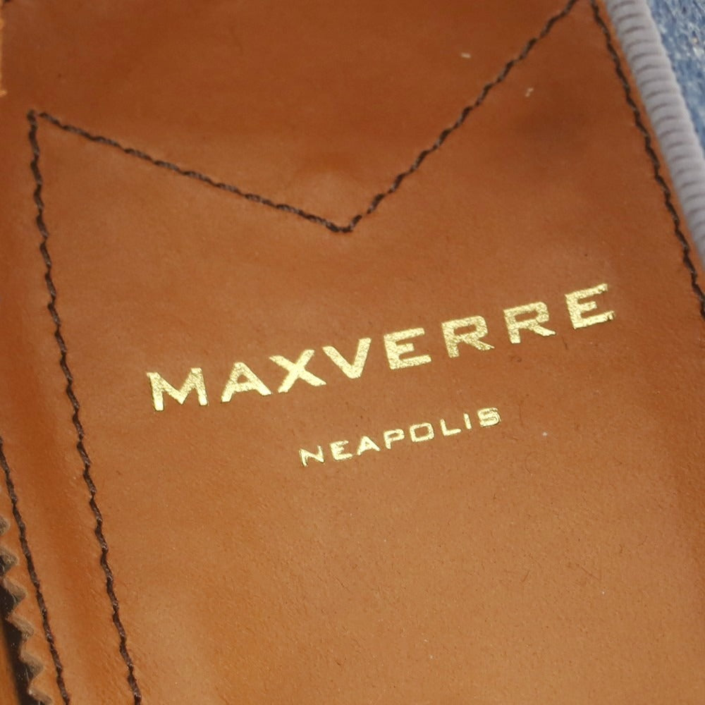 【中古】マックスヴェッレ MAXVERRE デニム ローファー ネイビー【サイズ7】【 状態ランクB 】【 メンズ 】[EPD]