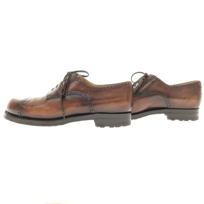 [Used] Fratelli Giacometti F.LLI Giacometti FG192 Quarter Brogue Dress Shoes Brown [42] [Condition Rank B] [Men&