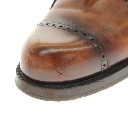 [Used] Fratelli Giacometti F.LLI Giacometti FG192 Quarter Brogue Dress Shoes Brown [42] [Condition Rank B] [Men&