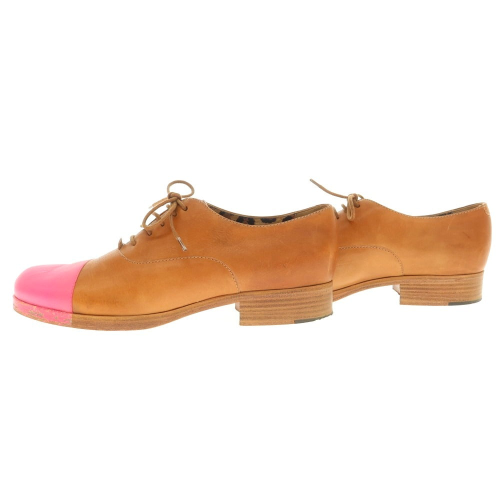 [Used] Elsa United Arrows special order straight tip shoes light brown x pink [40.5] [Condition rank B] [Men&