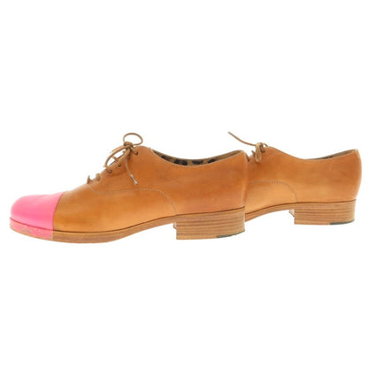 [Used] Elsa United Arrows special order straight tip shoes light brown x pink [40.5] [Condition rank B] [Men&