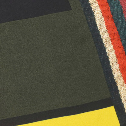 【中古】ピエール ルイ マシア PIERRE LOUIS MASCIA シルク×カシミヤ混ウール ストール レッドxグリーン【 － 】【 状態ランクB 】【 ユニセックス 】