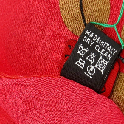【中古】【未使用】エム ピー ディ マッシモ ピオンボ MP di MASSIMO PIOMBO シルク ドット柄 ストール レッドxダークベージュ【 状態ランクS 】【 メンズ 】
[APD]