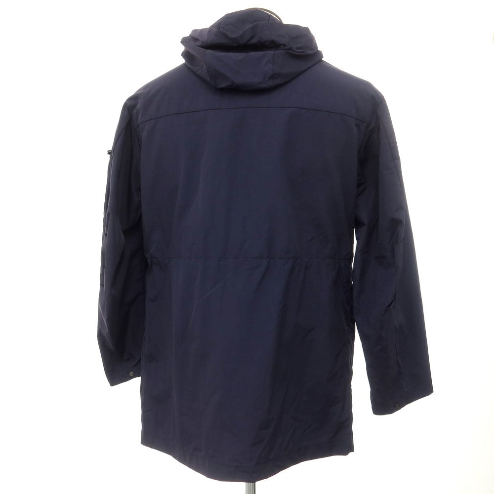 【新品】イーヴォ Hevo ナイロン フーデッドコート ネイビー【サイズ48】【 状態ランクN 】【 メンズ 】[EPD]