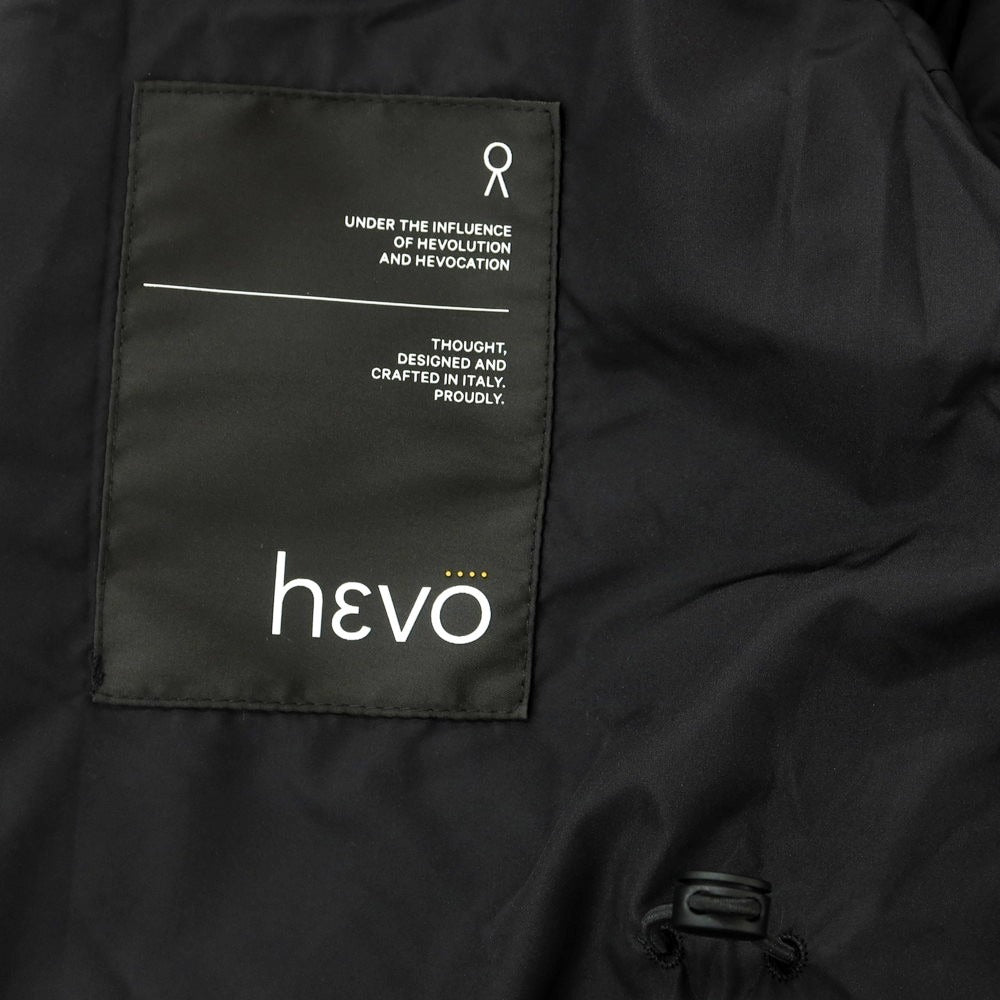 【新品】イーヴォ Hevo ナイロン フーデッドコート ネイビー【サイズ48】【 状態ランクN 】【 メンズ 】[EPD]