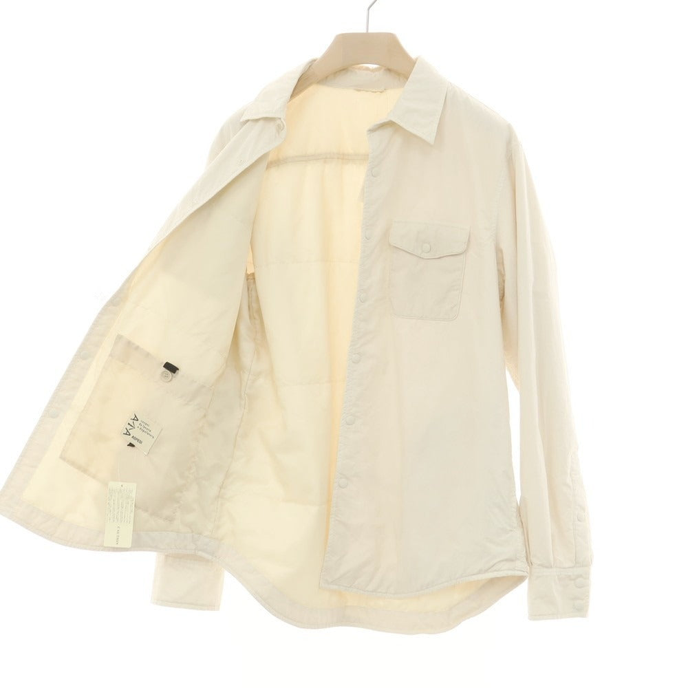 【新品】アスペジ ASPESI コットン 中綿ブルゾン オフホワイト【サイズL】【 状態ランクN 】【 メンズ 】[EPD]
