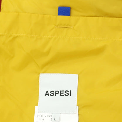 [New Outlet] ASPESI Cotton Polyester Swing Top Blouson Wine Red [L] [Condition Rank N-] [Men&