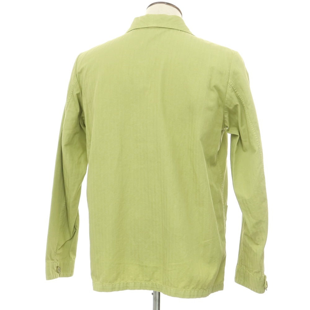 [New] ASPESI Cotton Linen Coverall Jacket Light Green [L] [Condition Rank N] [Men&