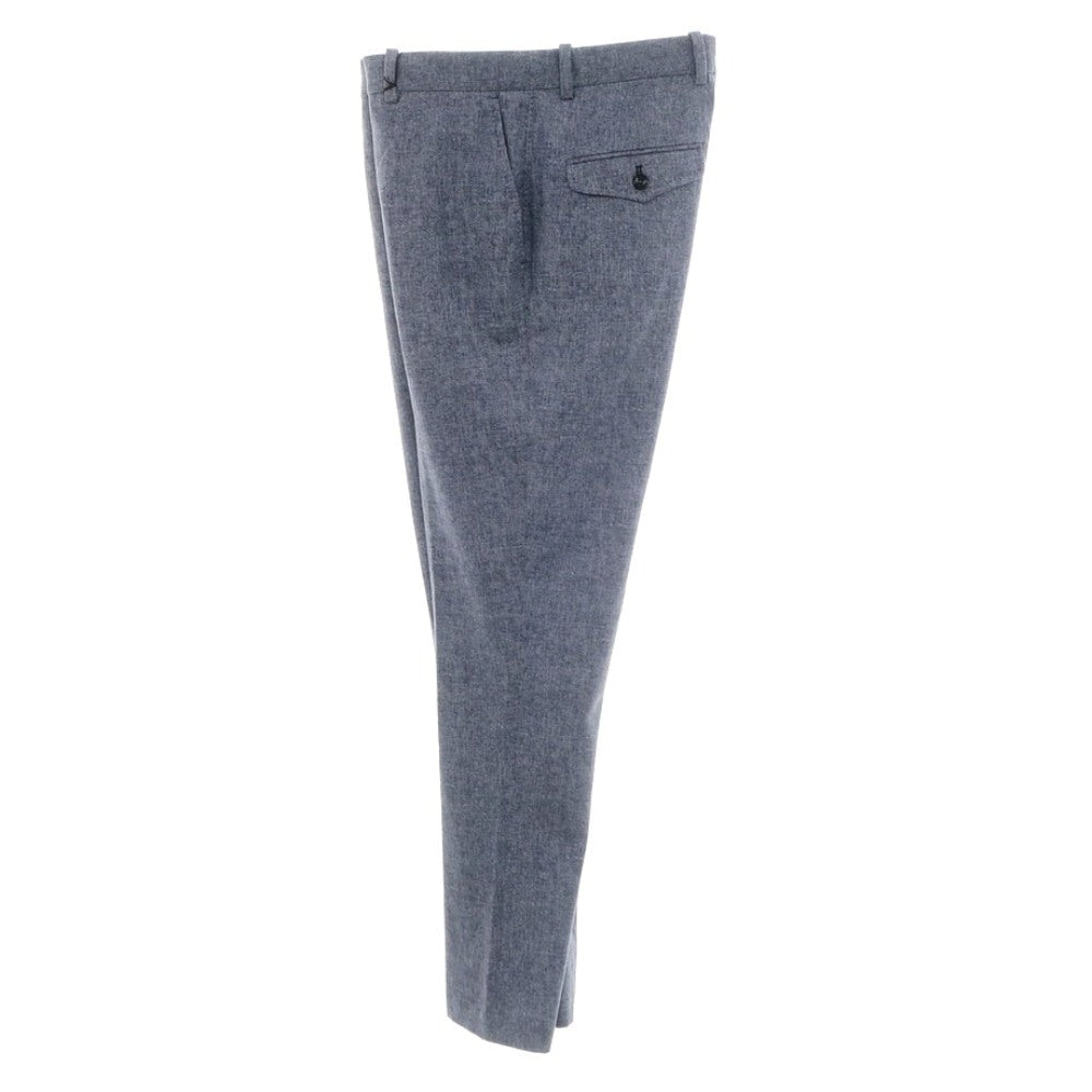 【中古】チルコロ1901 CIRCOLO 1901 コットン ジャージー カジュアルスラックスパンツ ライトネイビーxホワイト【 48 】【 状態ランクC 】【 メンズ 】