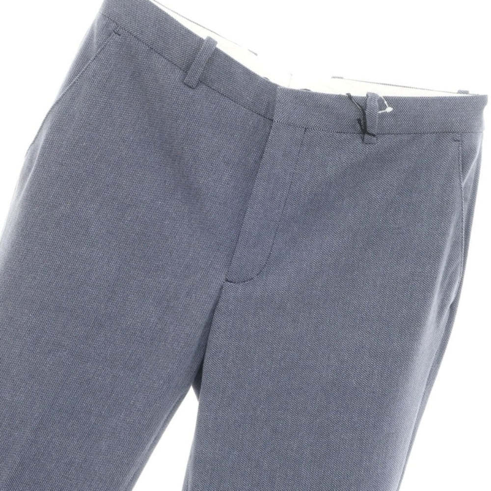 【中古】チルコロ1901 CIRCOLO 1901 コットン ジャージー カジュアルスラックスパンツ ライトネイビーxホワイト【 48 】【 状態ランクC 】【 メンズ 】