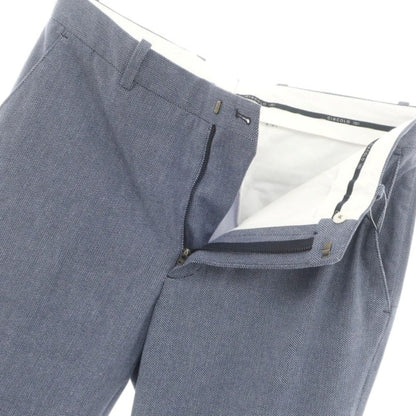 【中古】チルコロ1901 CIRCOLO 1901 コットン ジャージー カジュアルスラックスパンツ ライトネイビーxホワイト【 48 】【 状態ランクC 】【 メンズ 】