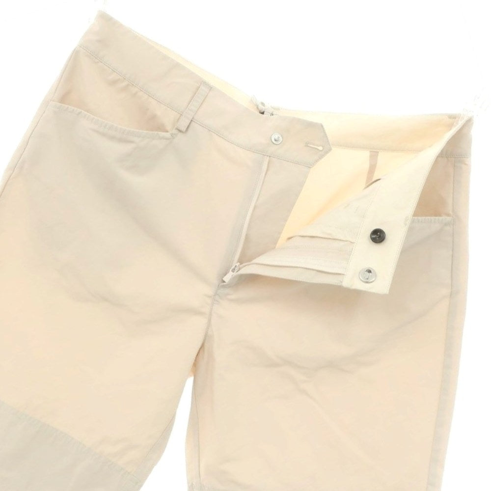 【新品】デュノ DUNO コットン ナイロン ショートパンツ ライトベージュ【サイズ50】【 状態ランクN 】【 メンズ 】[EPD]