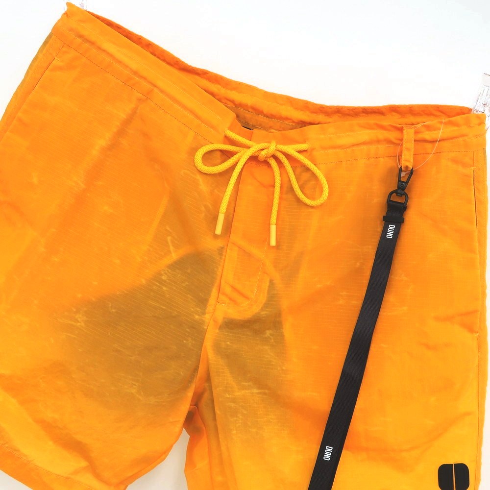 【新品】デュノ DUNO リップストップナイロン スイムウェア 水着 ショートパンツ オレンジ【サイズ50】【 状態ランクN 】【 メンズ 】[EPD]