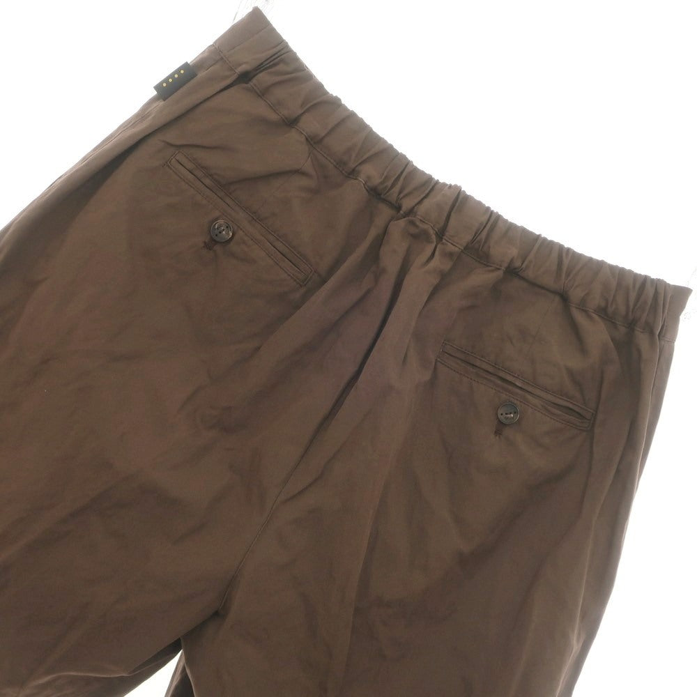 【新品】イーヴォ Hevo コットンメタル ショートパンツ ブラウン【 M 】【 状態ランクN 】【 メンズ 】