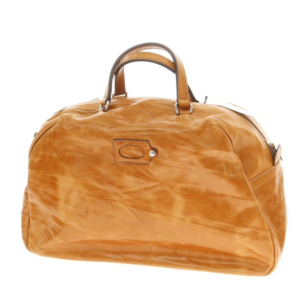 【新品】ダニエルアンドボブ Daniel &amp; Bob ローディーレザー ボストンバッグ ライトブラウン【 状態ランクN 】【 メンズ 】[EPD]