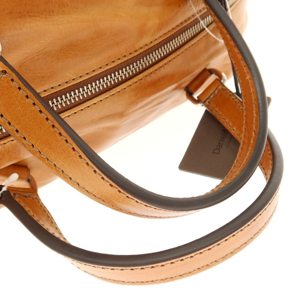 【新品】ダニエルアンドボブ Daniel &amp; Bob ローディーレザー ボストンバッグ ライトブラウン【 状態ランクN 】【 メンズ 】[EPD]