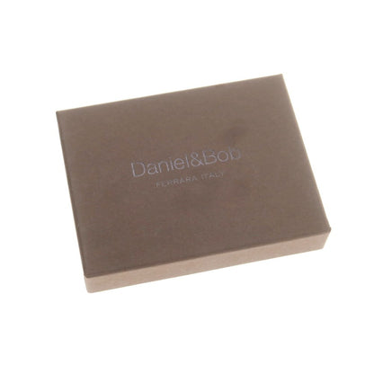 【新品】ダニエルアンドボブ Daniel &amp; Bob ローディーレザー カードケース ダークブラウン【 状態ランクN 】【 メンズ 】