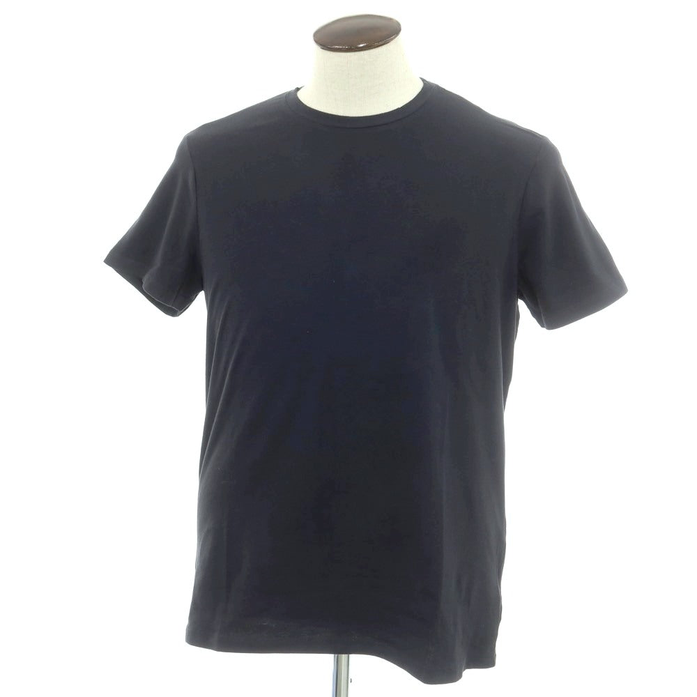【新品】マジェスティック フィラチュール オム MAJESTIC FILATURES HOMME コットン クルーネック 半袖Ｔシャツ ダークネイビー【 L 】【 状態ランクN 】【 メンズ 】