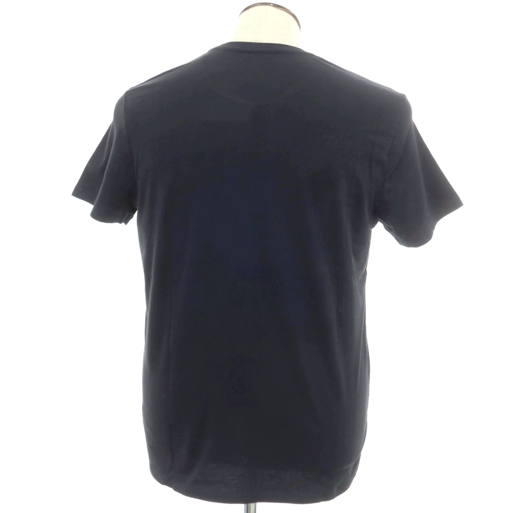 【新品】マジェスティック フィラチュール オム MAJESTIC FILATURES HOMME コットン クルーネック 半袖Ｔシャツ ダークネイビー【 L 】【 状態ランクN 】【 メンズ 】
