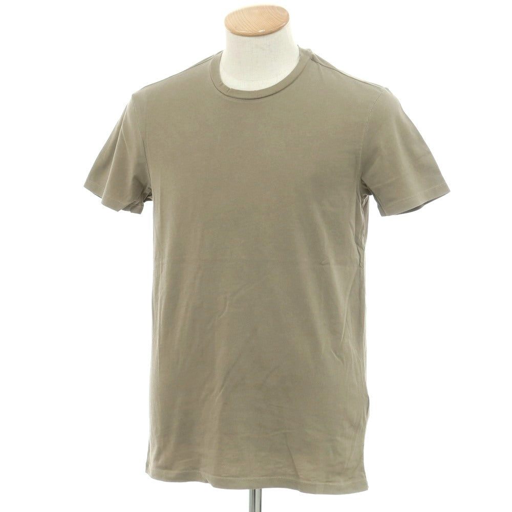 【新品】マジェスティック フィラチュール オム MAJESTIC FILATURES HOMME コットン クルーネック 半袖Ｔシャツ オリーブグリーン【 S 】【 状態ランクN 】【 メンズ 】