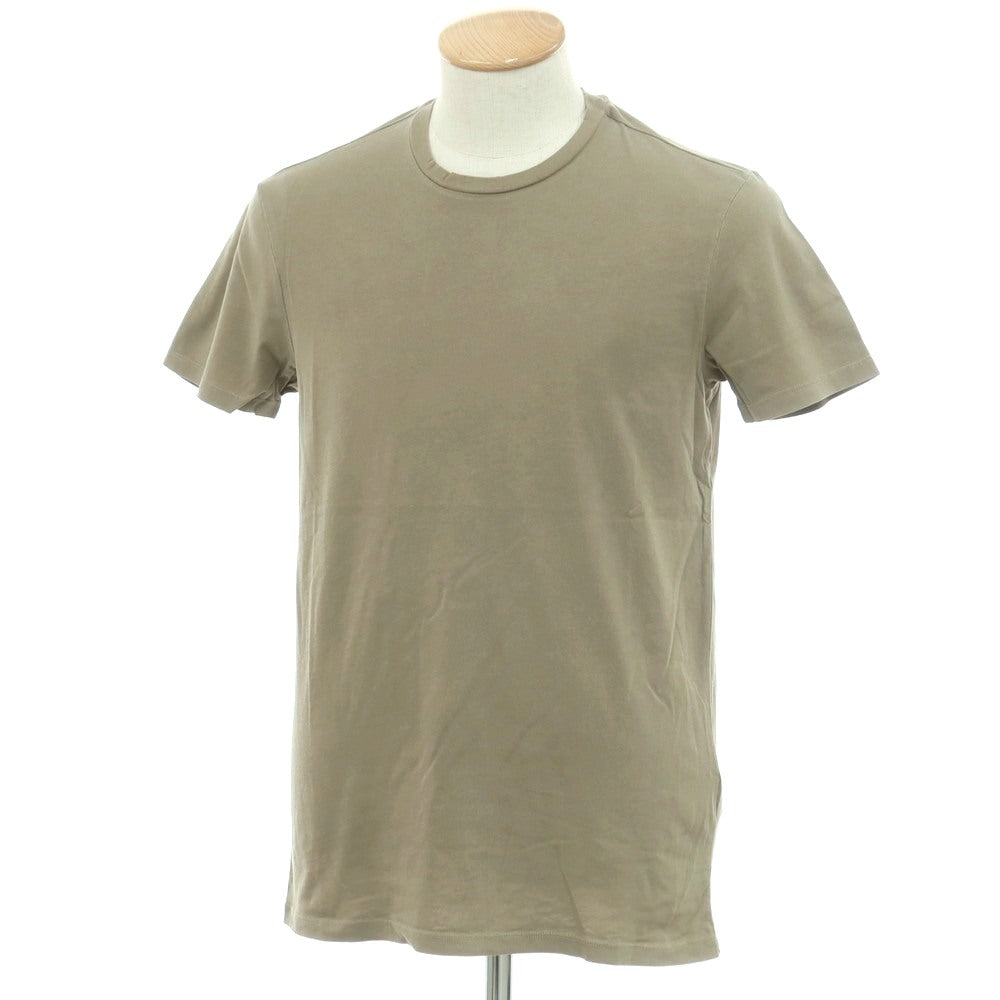 【新品】マジェスティック フィラチュール オム MAJESTIC FILATURES HOMME コットン クルーネック 半袖Ｔシャツ オリーブグリーン【 S 】【 状態ランクN 】【 メンズ 】